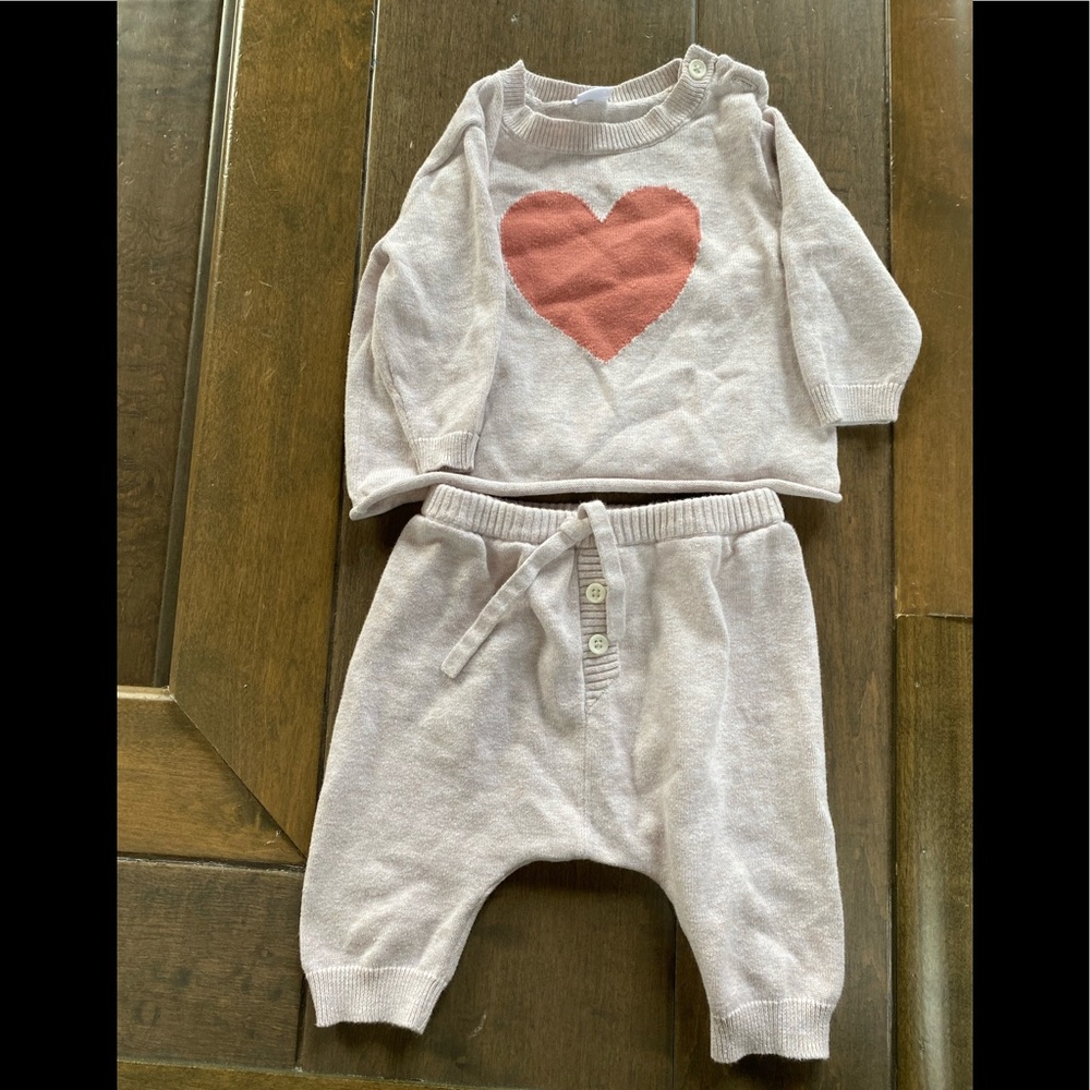 Nordstrom 6 months heart matching set
